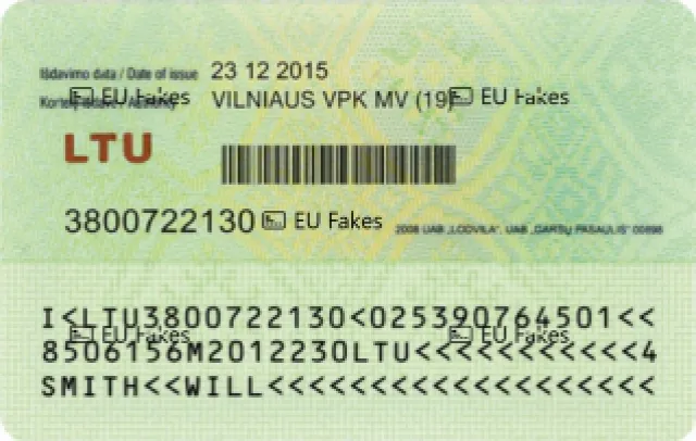 Litewski Dowód Osobisty Premium