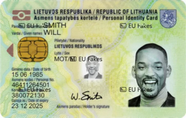 Litewski Dowód Osobisty Premium