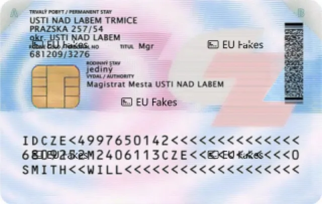 Czeski Dowód Osobisty Premium